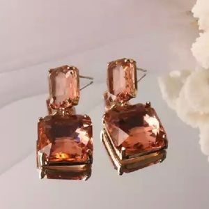 Blush sunset earrings